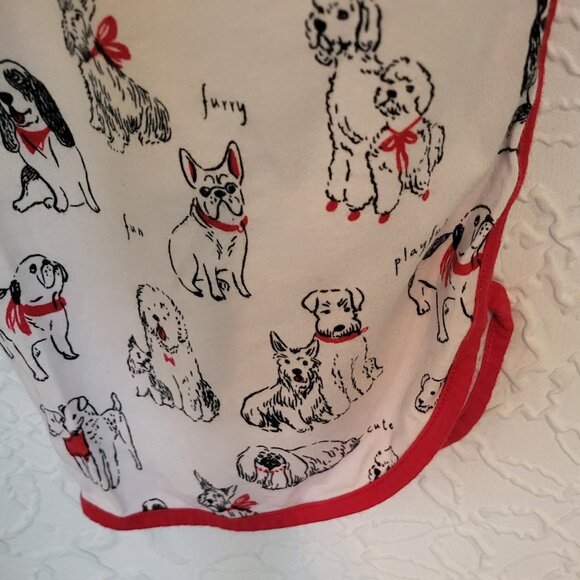 Sleep Sense "Eat Sleep Walk Dogs Repeat" Dog 2 Piece Pajamas Size Large - Picture 8 of 9